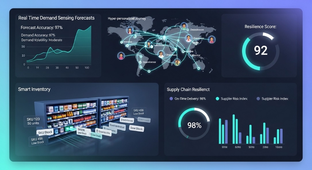 Retail and CPG personalization dashboard